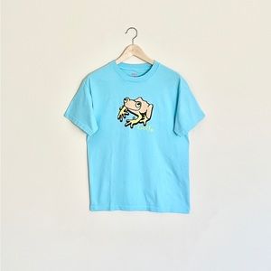 Golf Wang Golfoducean Poison Dart Frog Graphic Blue T Shirt Adult size Medium